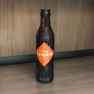 Vintage 1940s Orange Crush bottle